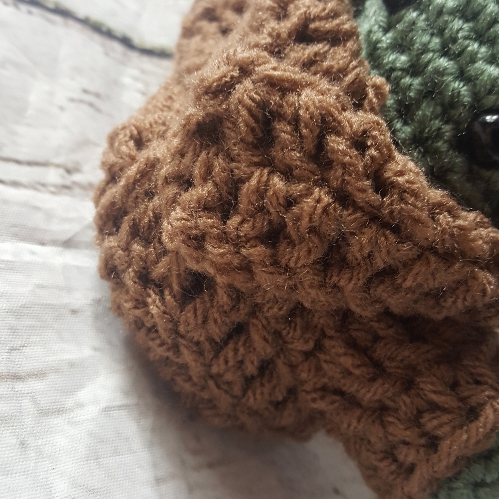 Crochet mini baby yoda - Picture 5 of 8